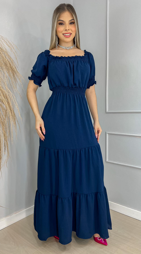 Vestido Liso Cecilie