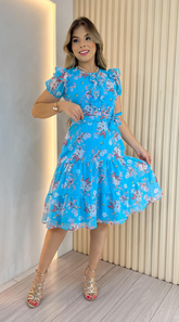 Vestido Estampado Goemi