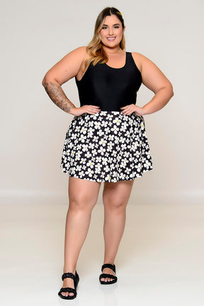 Maiô Plus Size Com Saída Acoplada Jasmin do Caribe